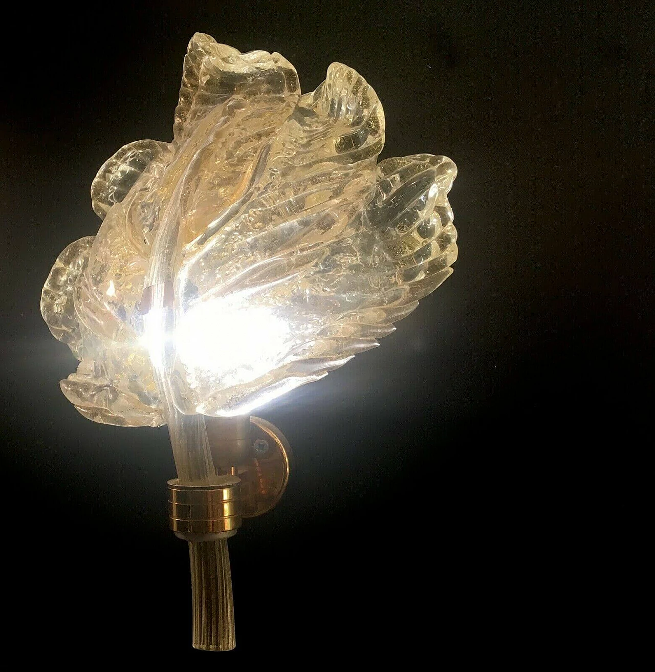Murano glass wall sconce by Barovier, 70s 1198807