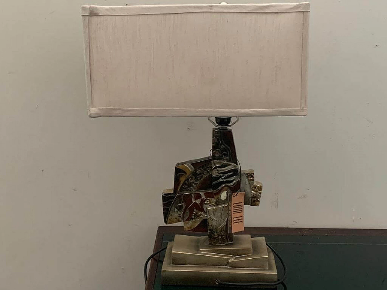 Lampada da tavolo di Leeazanne per Lam Lee Group Dallas, anni '90 1198888