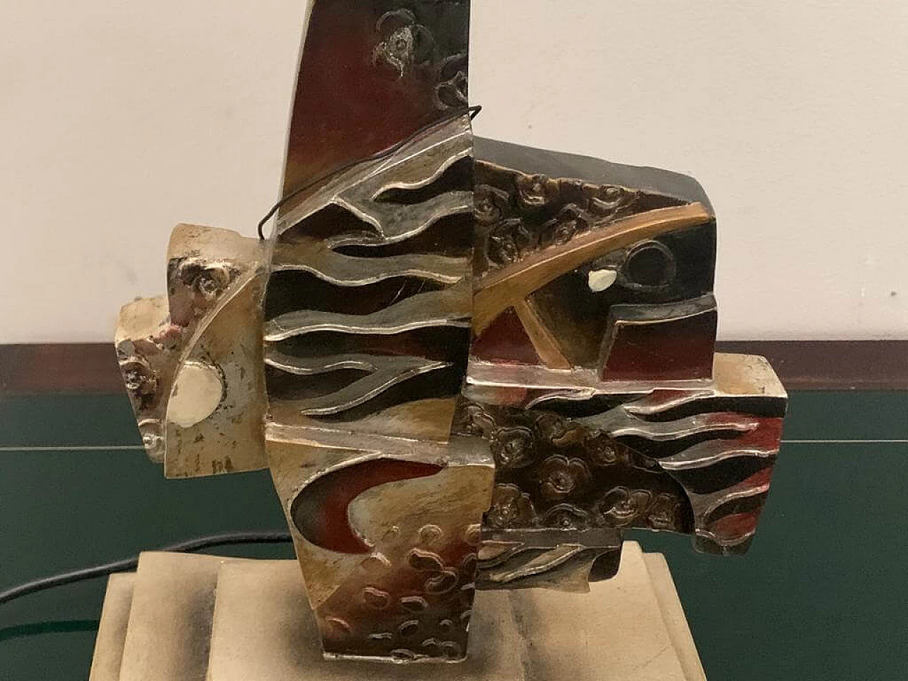 Lampada da tavolo di Leeazanne per Lam Lee Group Dallas, anni '90 1198891