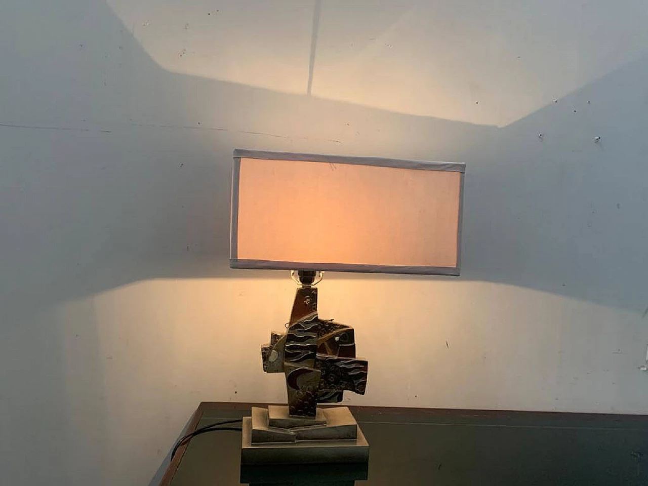 Lampada da tavolo di Leeazanne per Lam Lee Group Dallas, anni '90 1198897