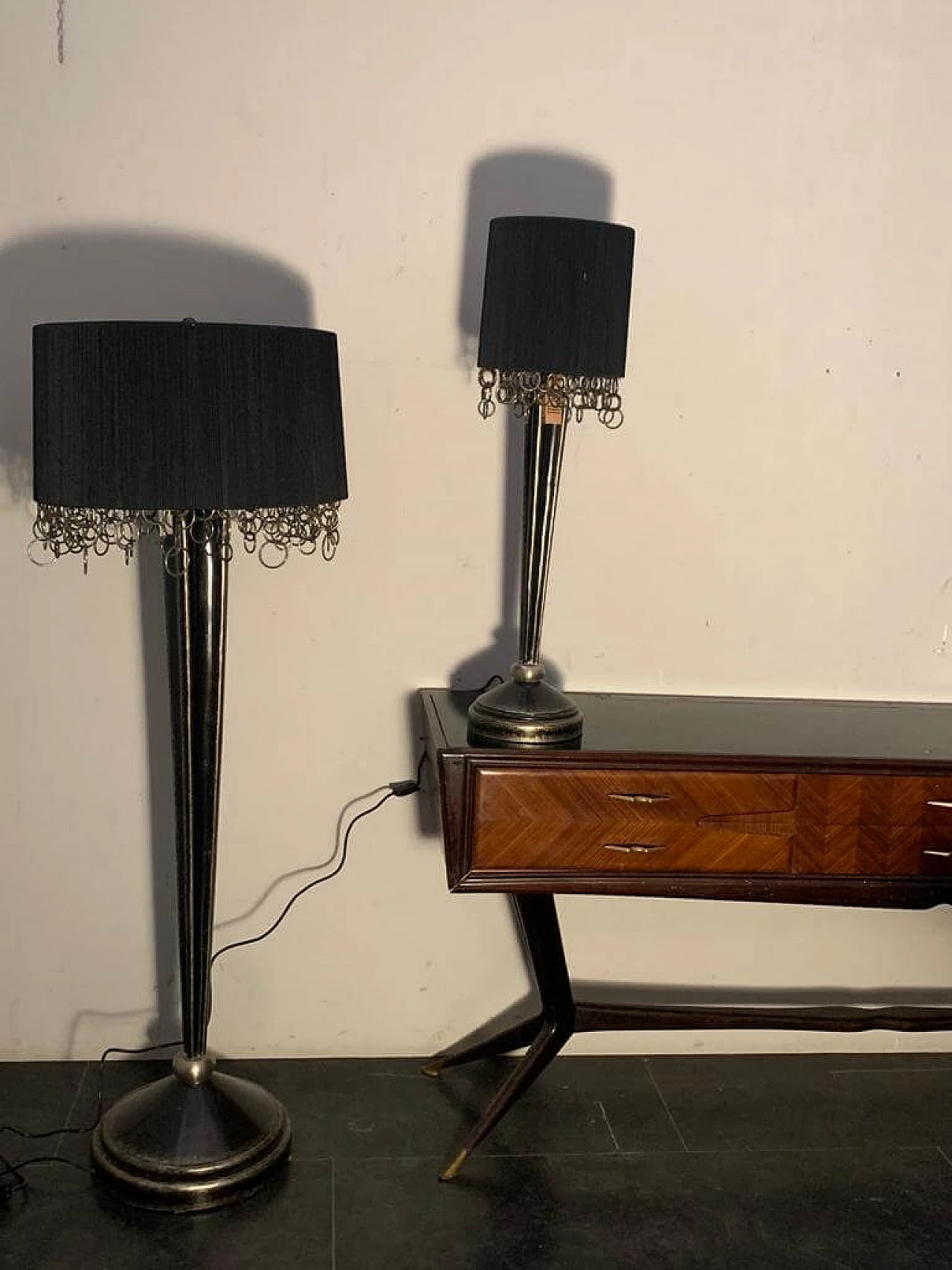 Art Deco Style Table Lamp by Leeazanne for Lam Lee Group Dallas, 1990s 1199005
