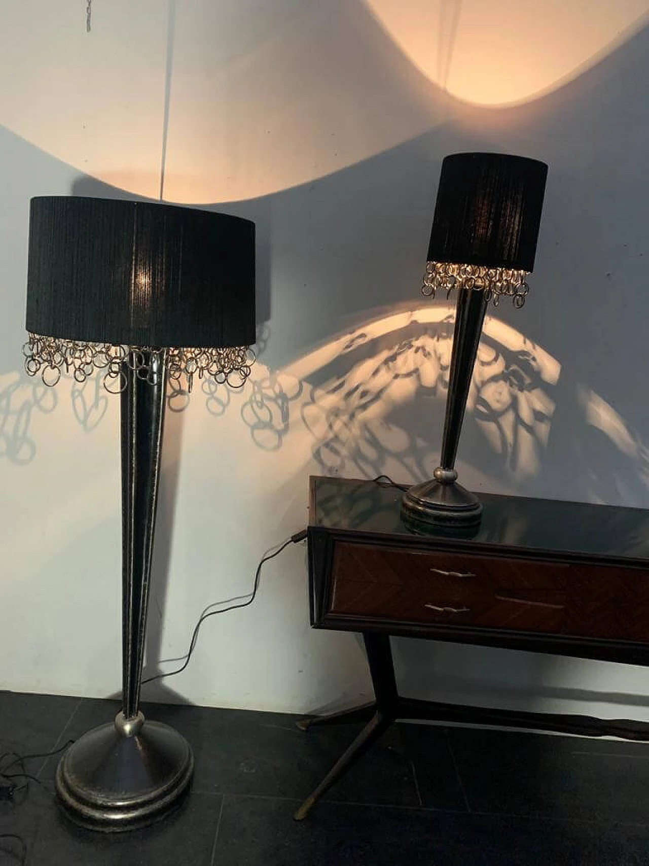 Art Deco Style Table Lamp by Leeazanne for Lam Lee Group Dallas, 1990s 1199006