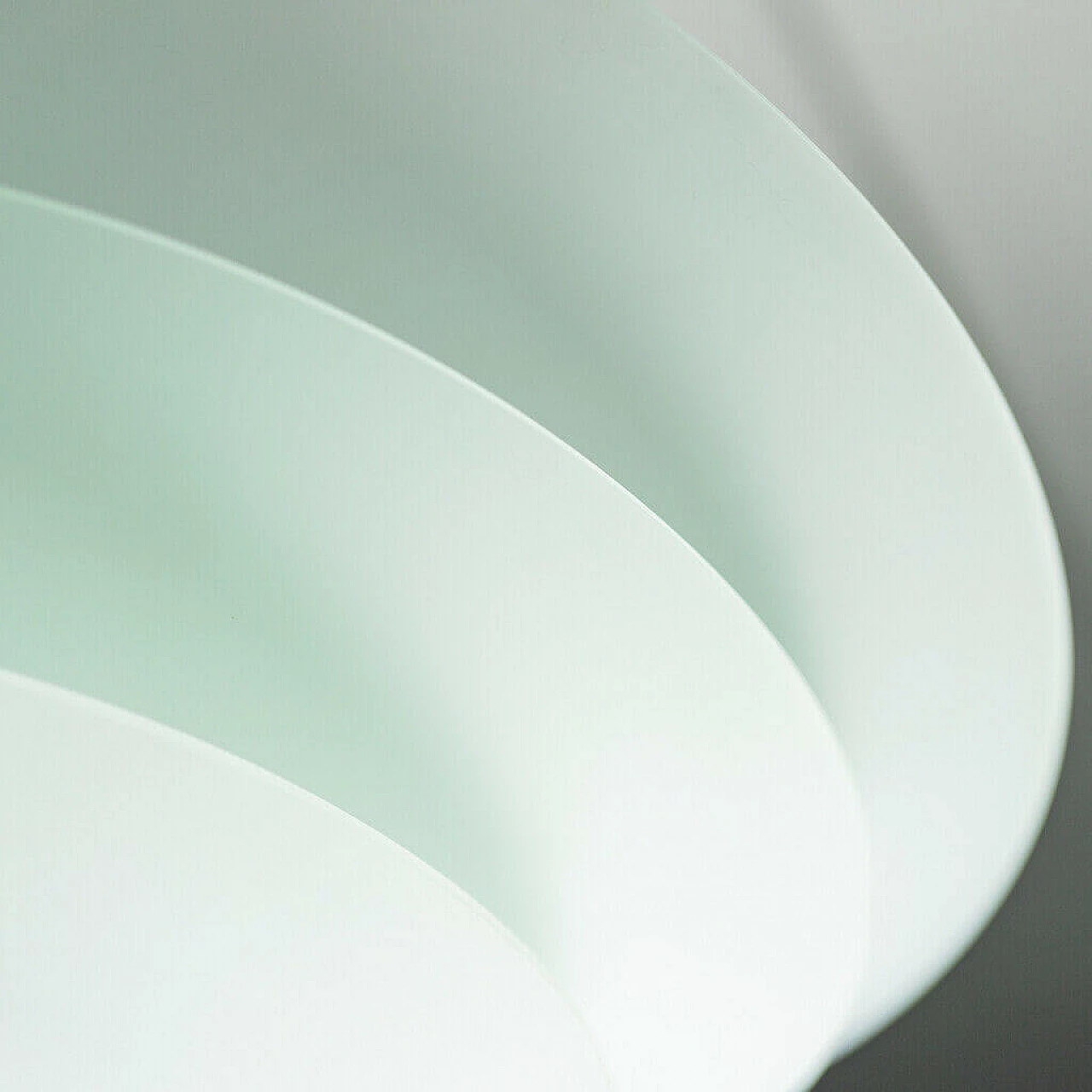 Opaline glass chandelier with 3-light, 1950s 1199034