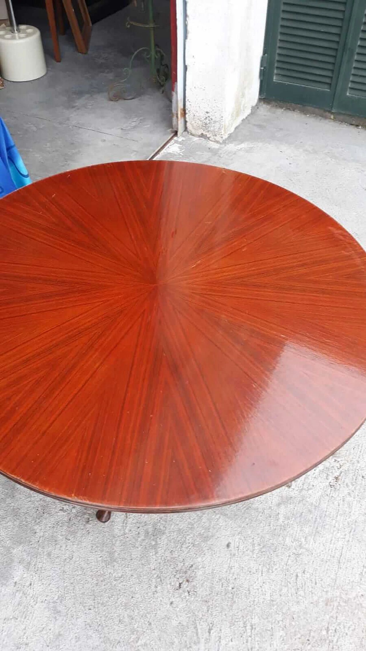 Mahogany table by Osvaldo Borsani for Atelier Borsani, 50s 1199139