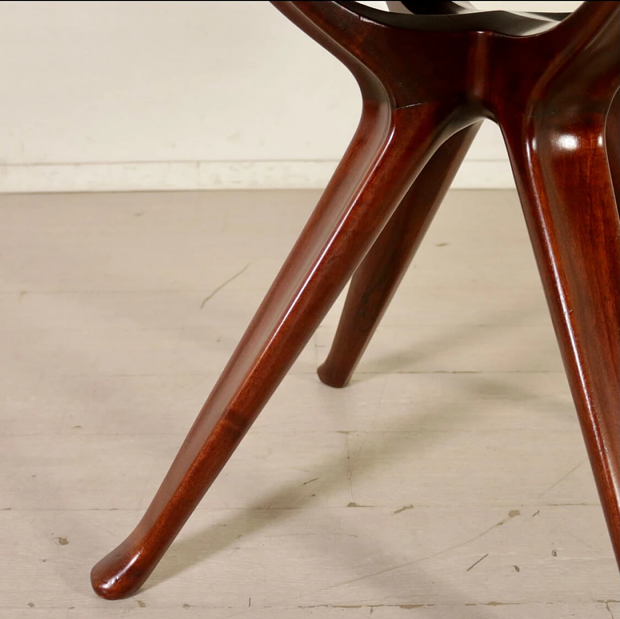 Mahogany table by Osvaldo Borsani for Atelier Borsani, 50s 1199143
