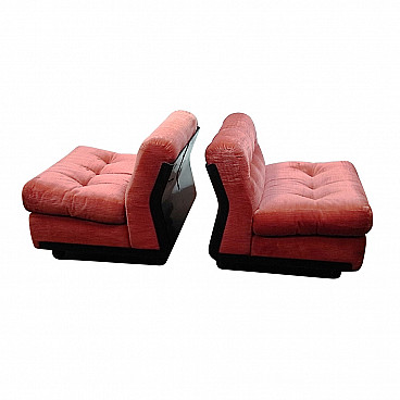 Pair of Amanta armchairs by Mario Bellini for B&B, 1970s