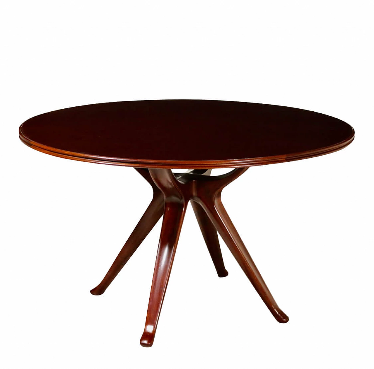 Mahogany table by Osvaldo Borsani for Atelier Borsani, 50s 1199184