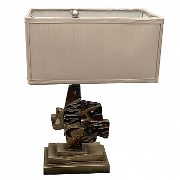 Lampada da tavolo di Leeazanne per Lam Lee Group Dallas, anni '90