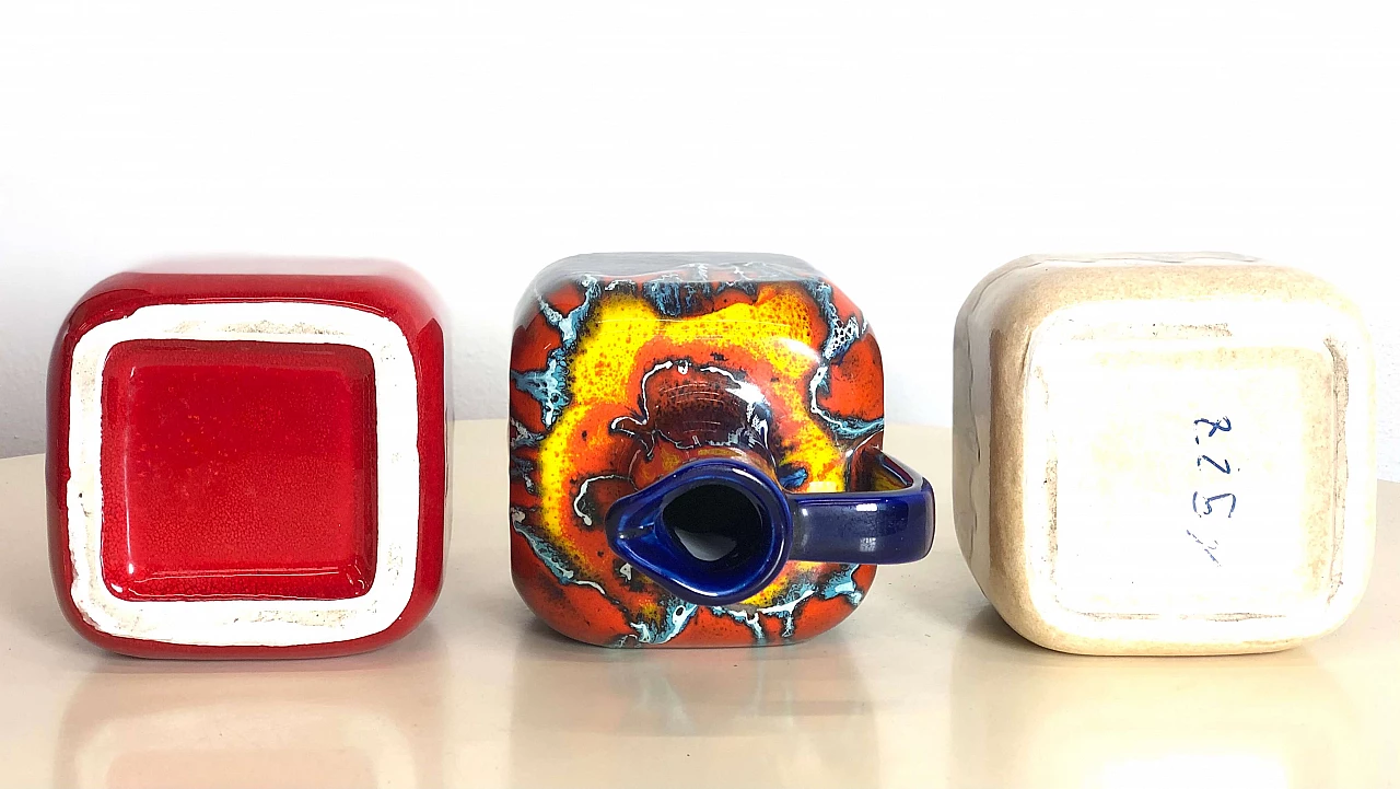 3 Vasi in ceramica, anni '70 1199411