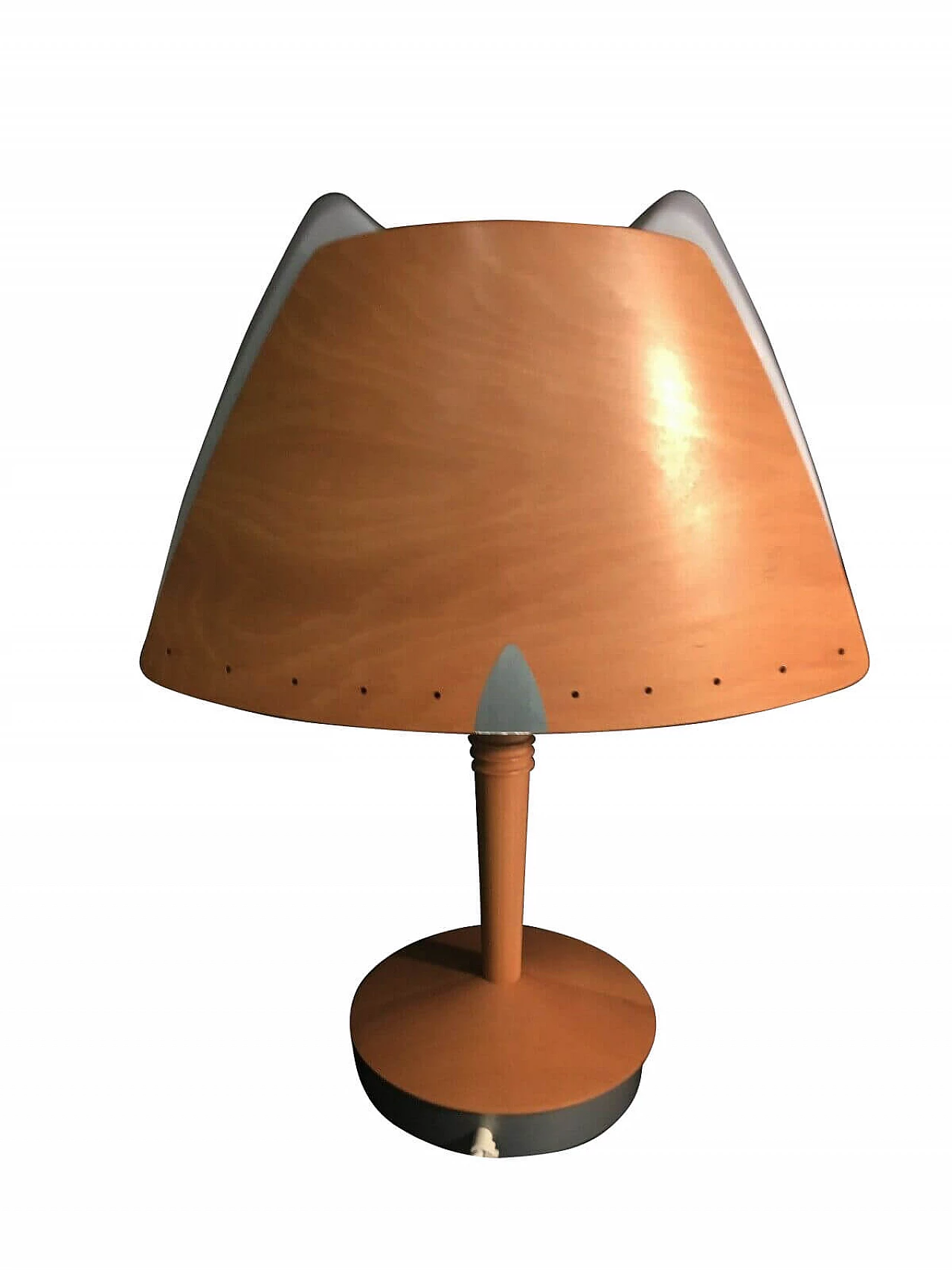 Wooden table lamp by Lucid, 90s 1199454
