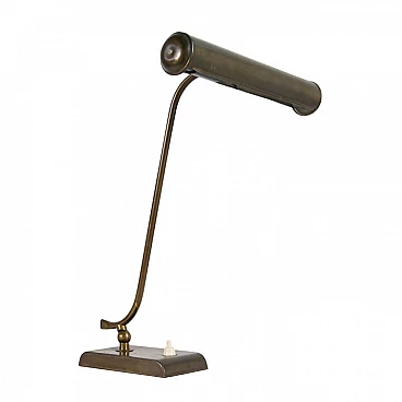 Brass desk lamp, 40s