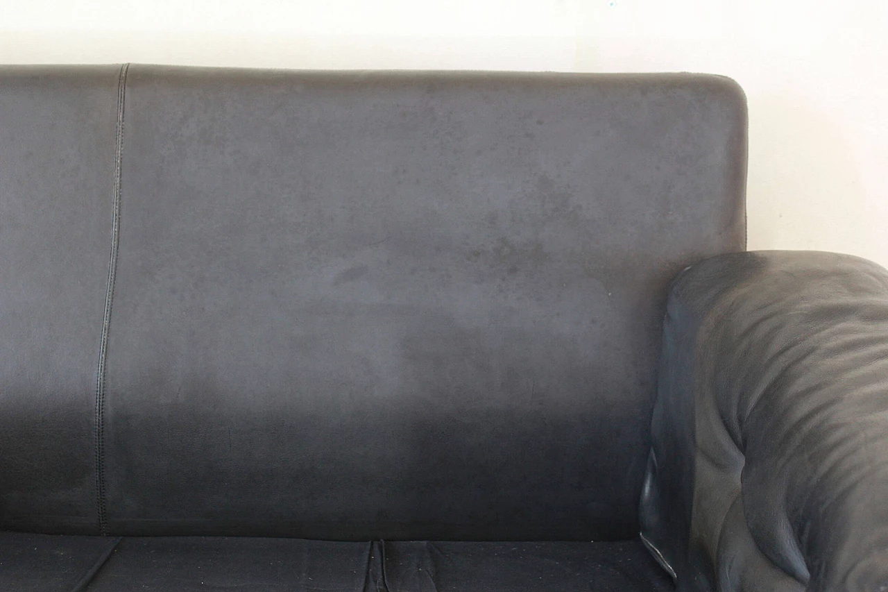 Coronado sofa by Afra and Tobia Scarpa for B&B in vintage brown leather, 1960s 1199818