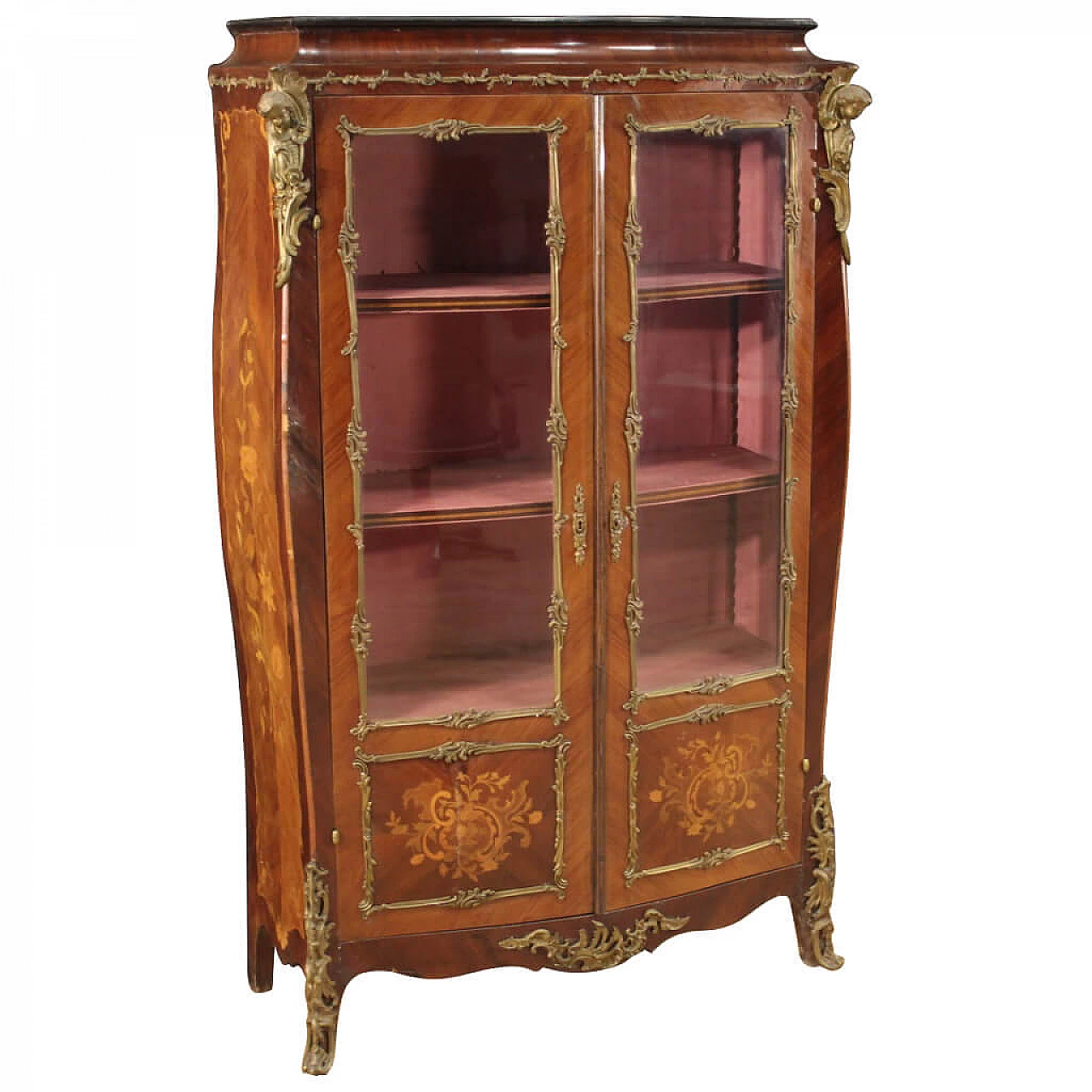 Grande vetrina in stile Napoleone III, anni '20 1200125