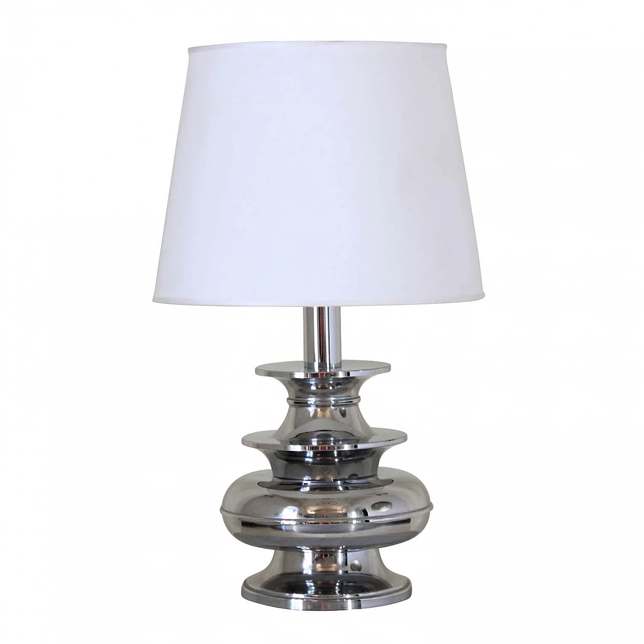 Vintage chromed lamp, 50s 1200224
