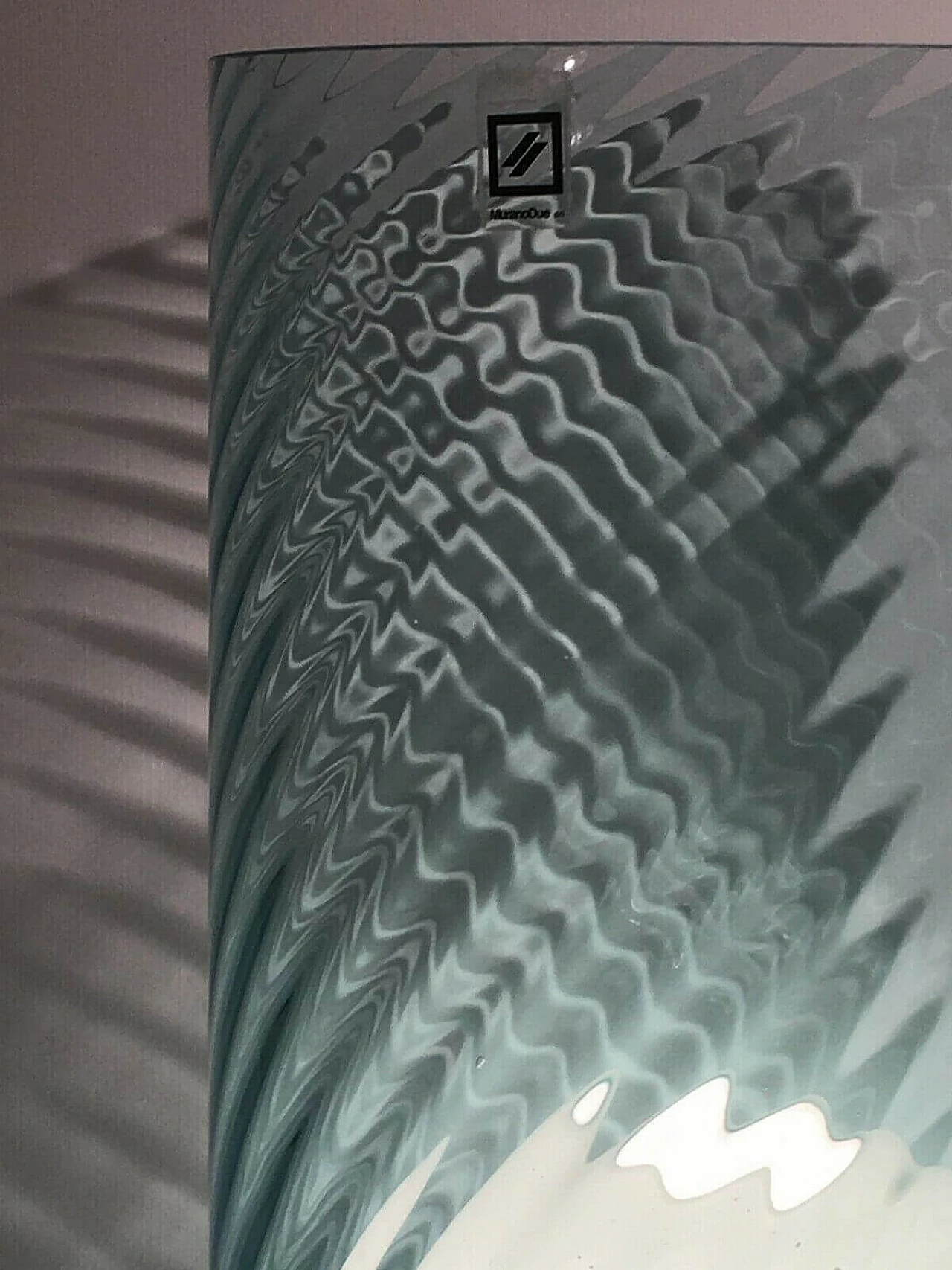 Murano glass table lamp by MuranoDue, 60s 1200533