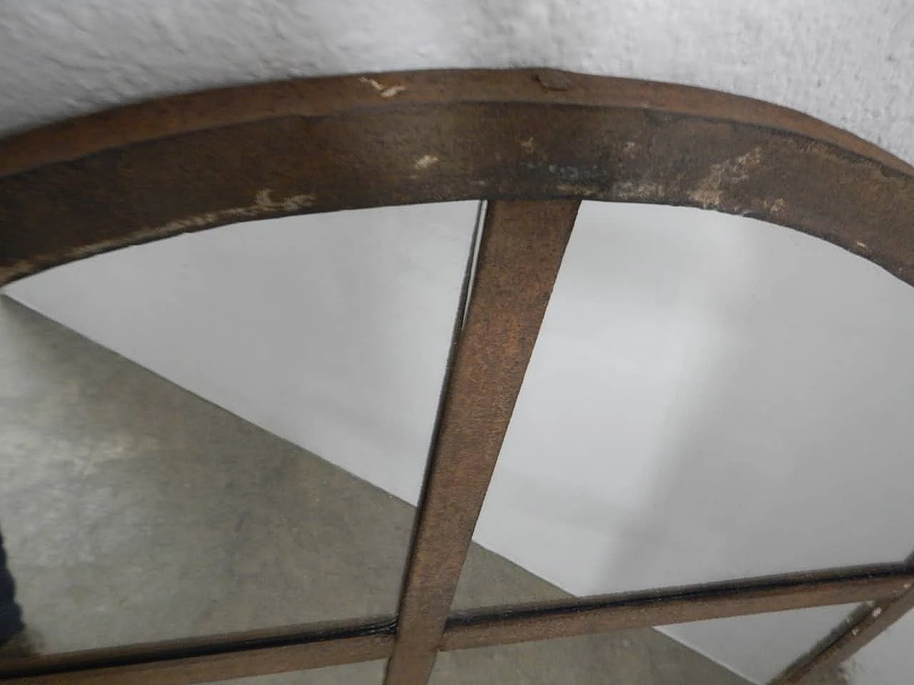 Specchio con telaio in ferro, anni '40 1200673