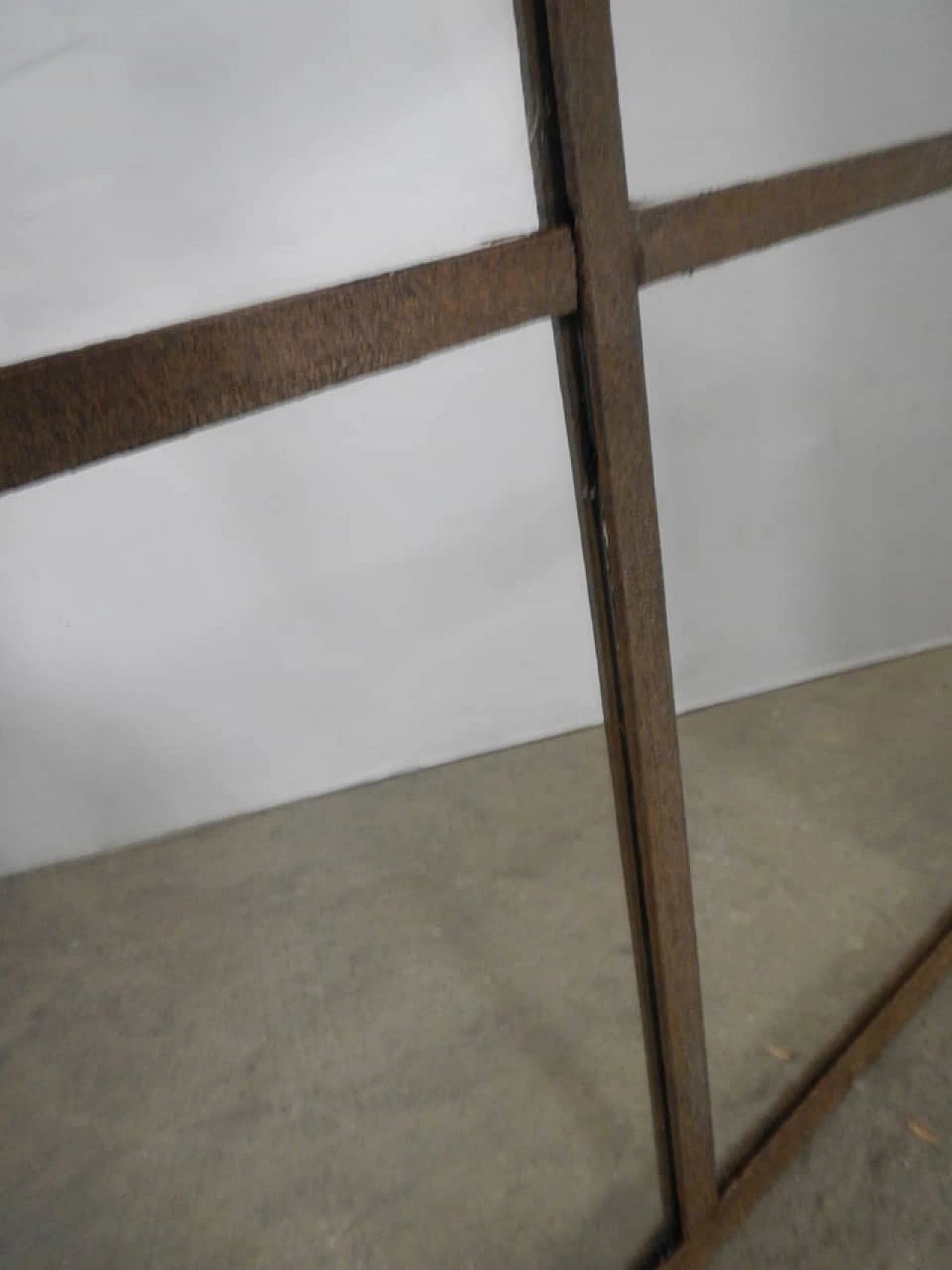 Specchio con telaio in ferro, anni '40 1200674