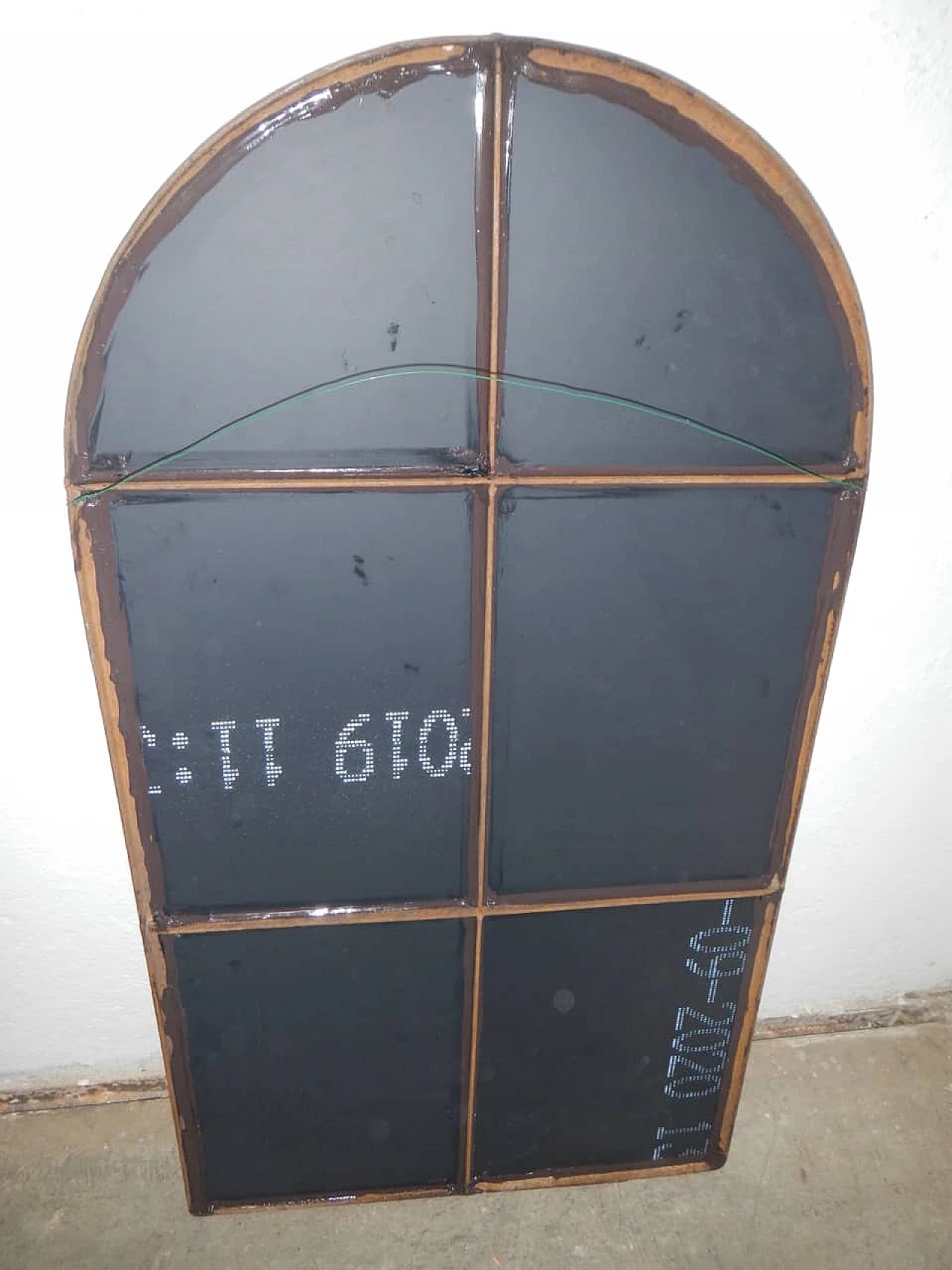 Specchio con telaio in ferro, anni '40 1200676