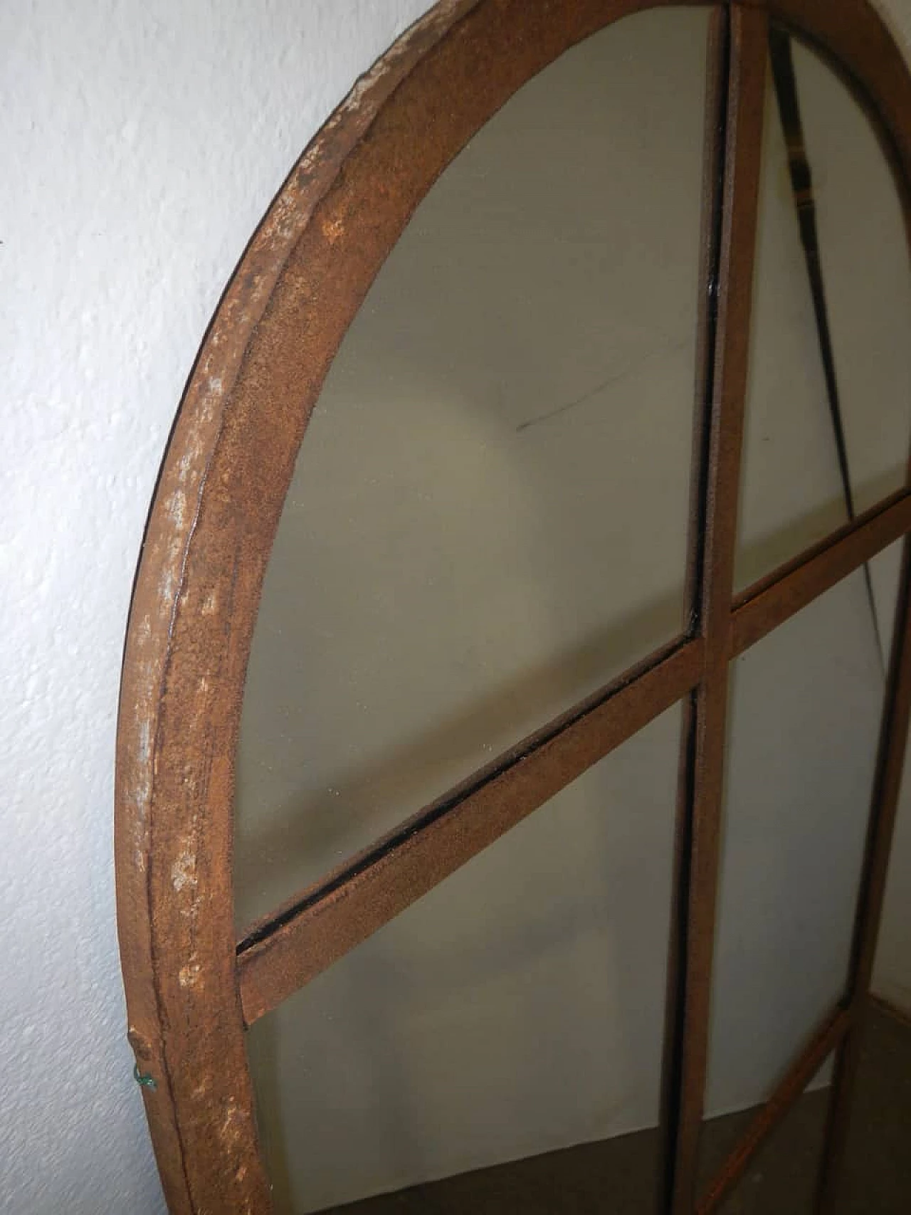 Specchio con telaio in ferro, anni '40 1200681