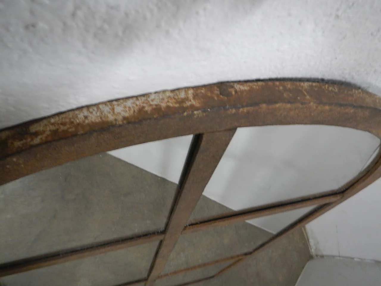 Specchio con telaio in ferro, anni '40 1200683