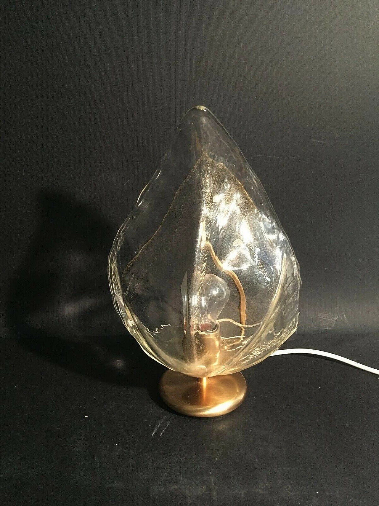 Murano glass table lamp by La Murrina, 80s 1201069