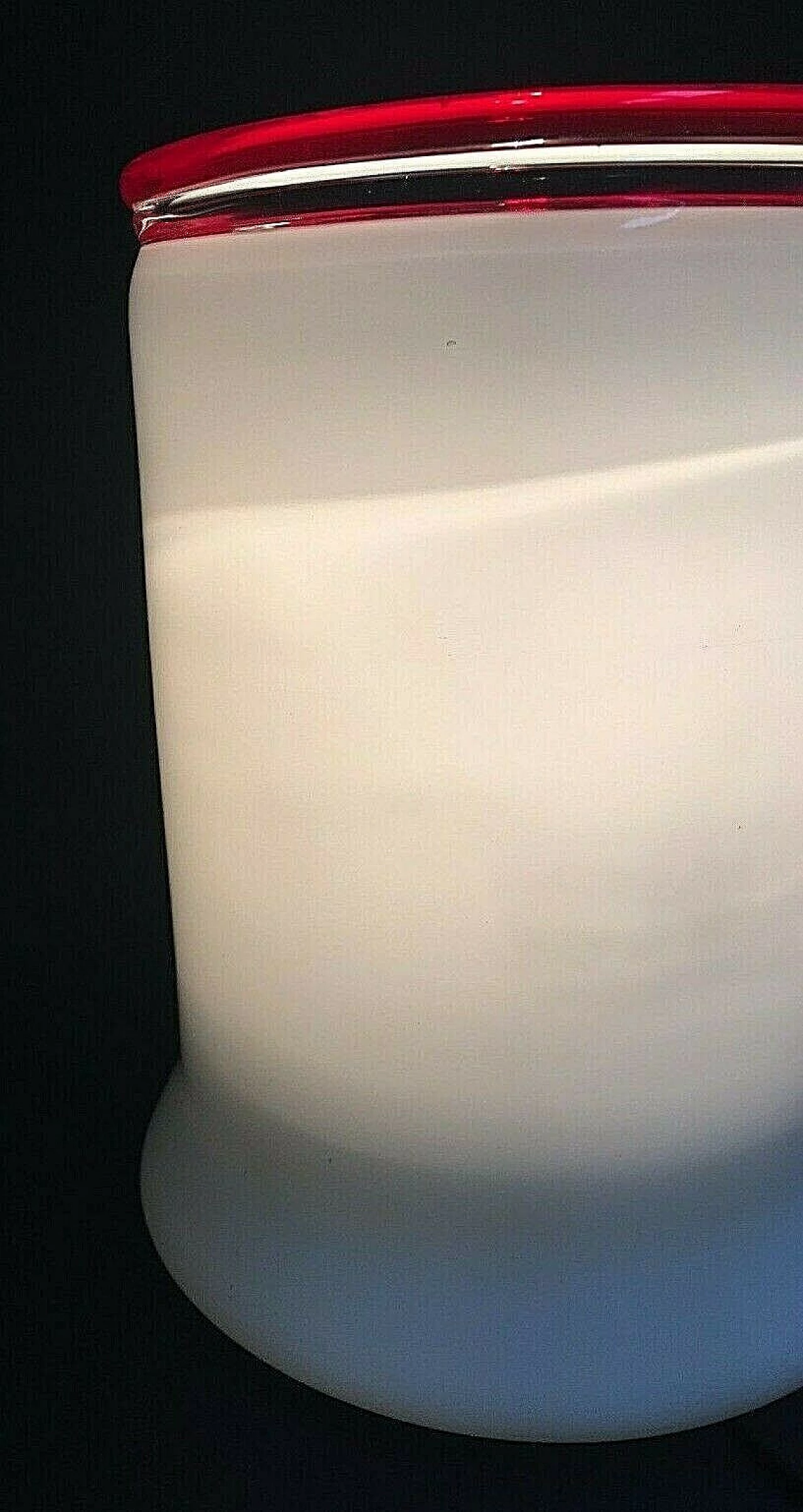 Lampada da tavolo in vetro di Murano di Leucos, anni '60 1201138