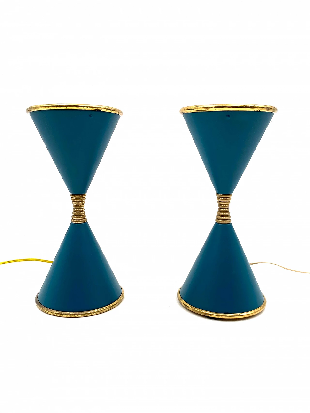 Pair of Clessidra lamps by Angelo Lelii for Arredoluce, 1960s 1201462