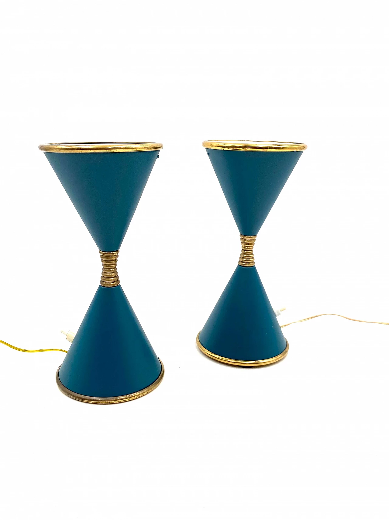 Pair of Clessidra lamps by Angelo Lelii for Arredoluce, 1960s 1201465