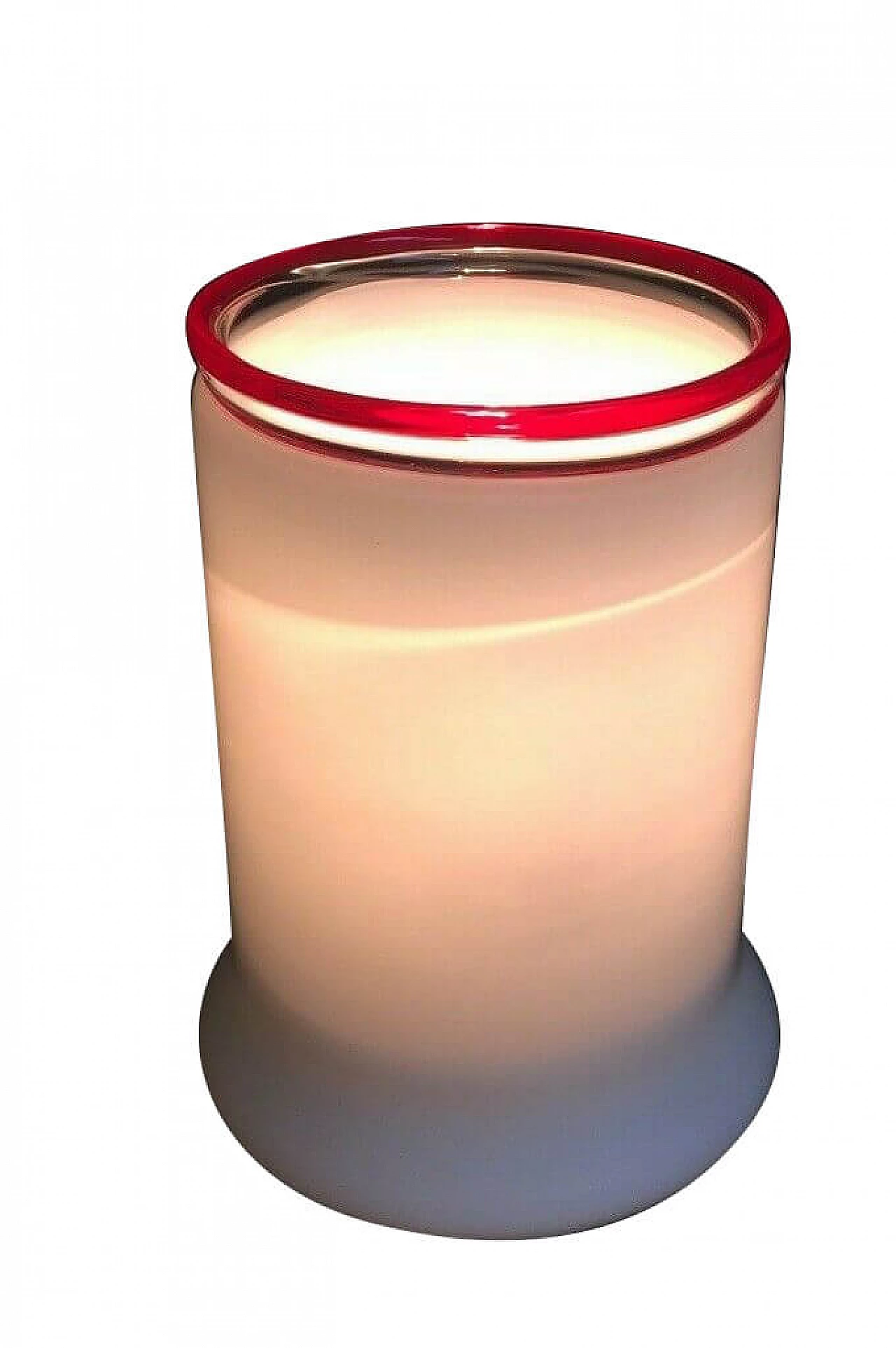 Lampada da tavolo in vetro di Murano di Leucos, anni '60 1201567