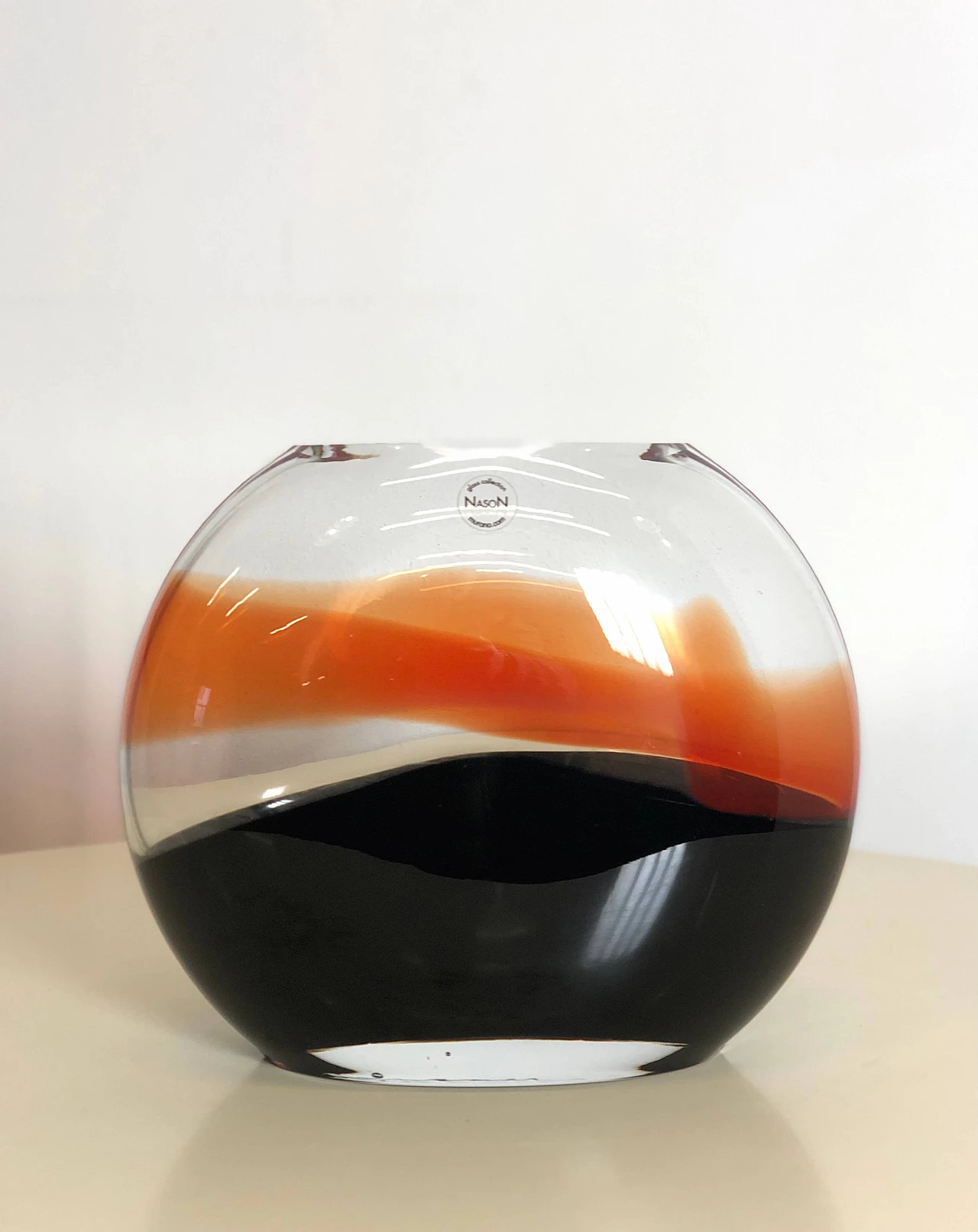 Murano glass vase by Nason, 70s 1201662