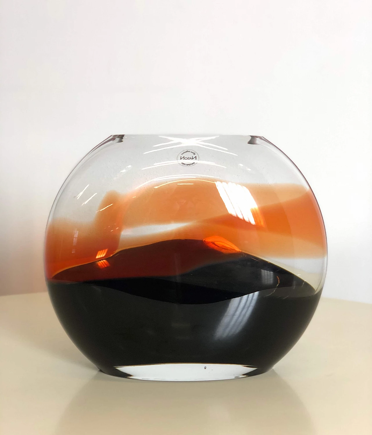 Murano glass vase by Nason, 70s 1201666