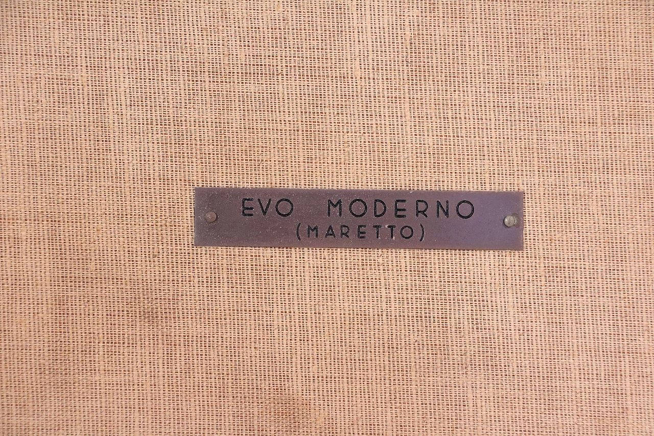 Coppia di quadri in rame smaltato, anni '40 1202134