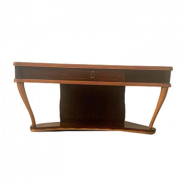 Rosewood console table by Paolo Buffa, 40s