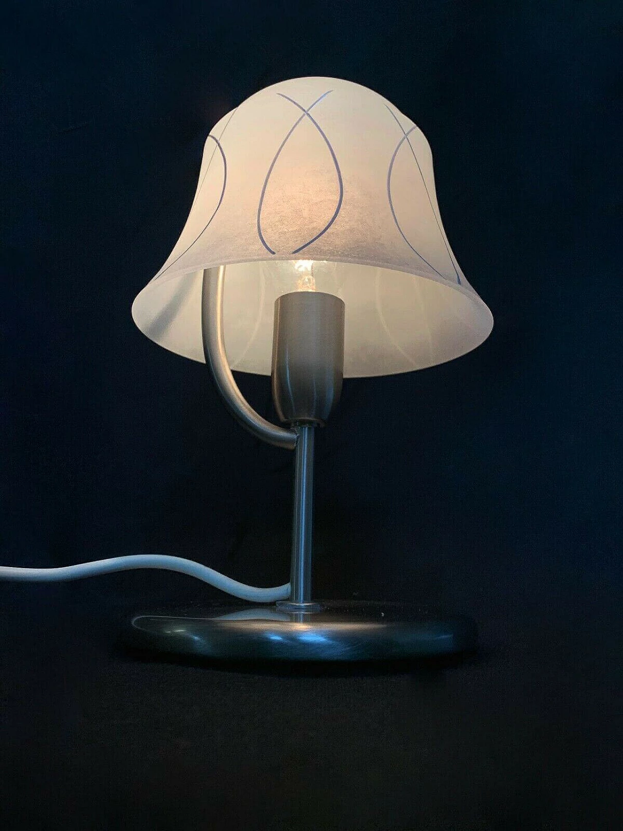 Murano glass table lamp, 80s 1202756