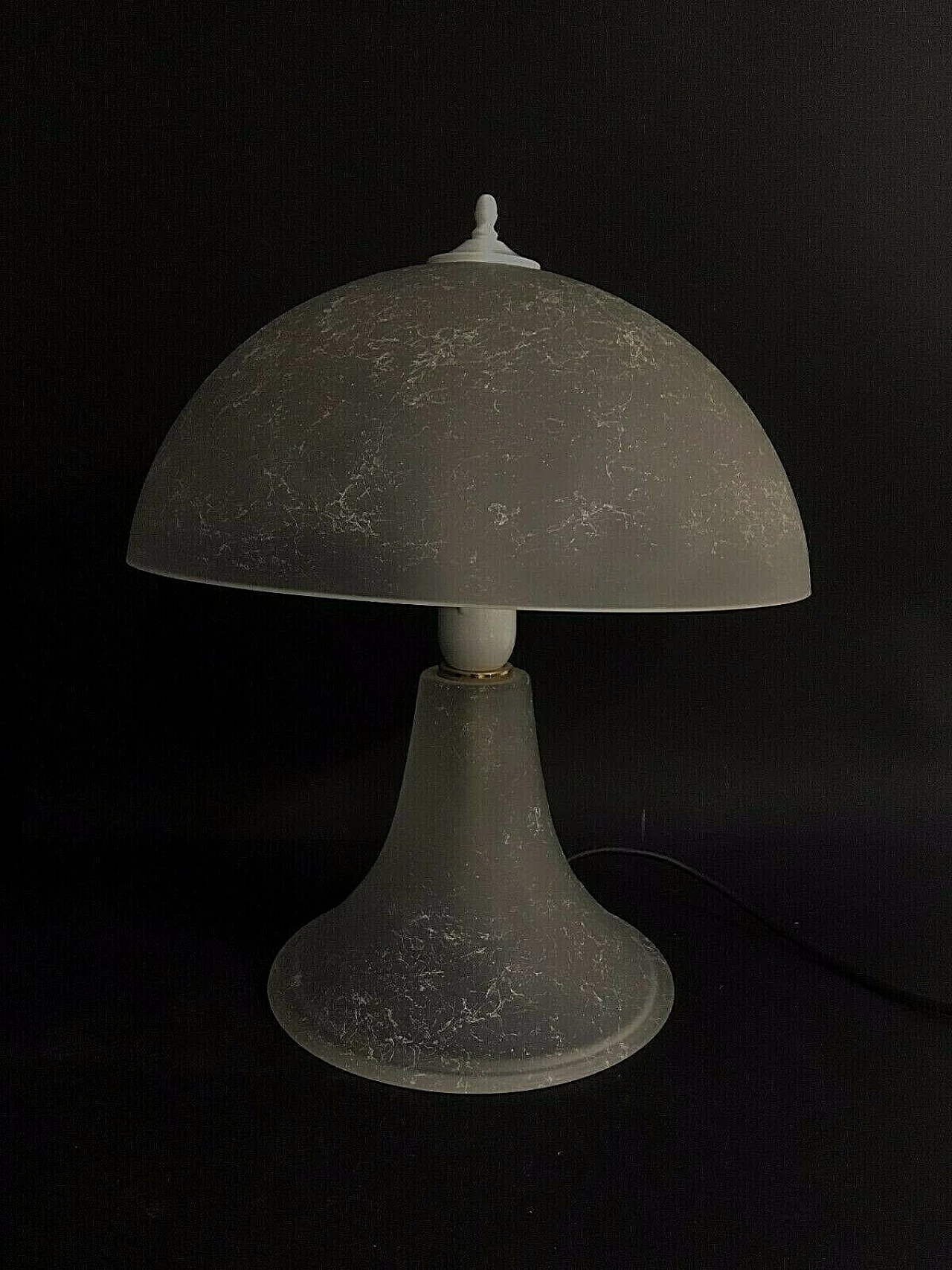 Lampada da tavolo in vetro di Murano, anni '70 1202763