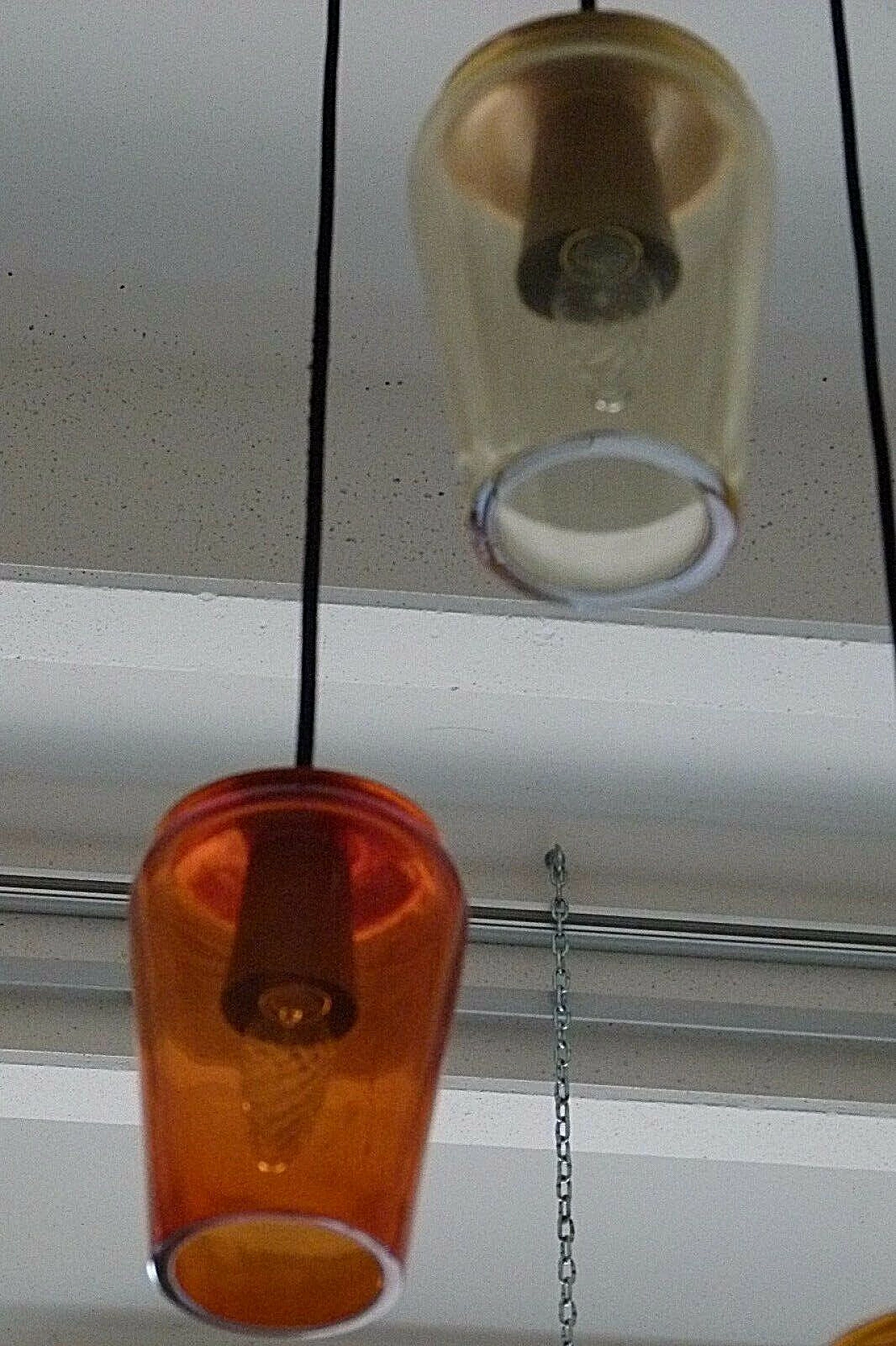 Lampadario in vetro di Murano di Flavio Poli per Seguso, anni '50 1202790