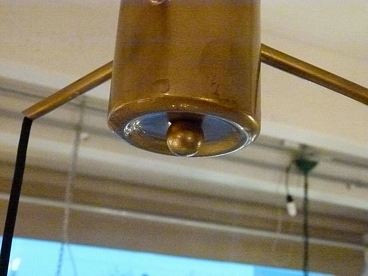 Lampadario in vetro di Murano di Flavio Poli per Seguso, anni '50 1202795