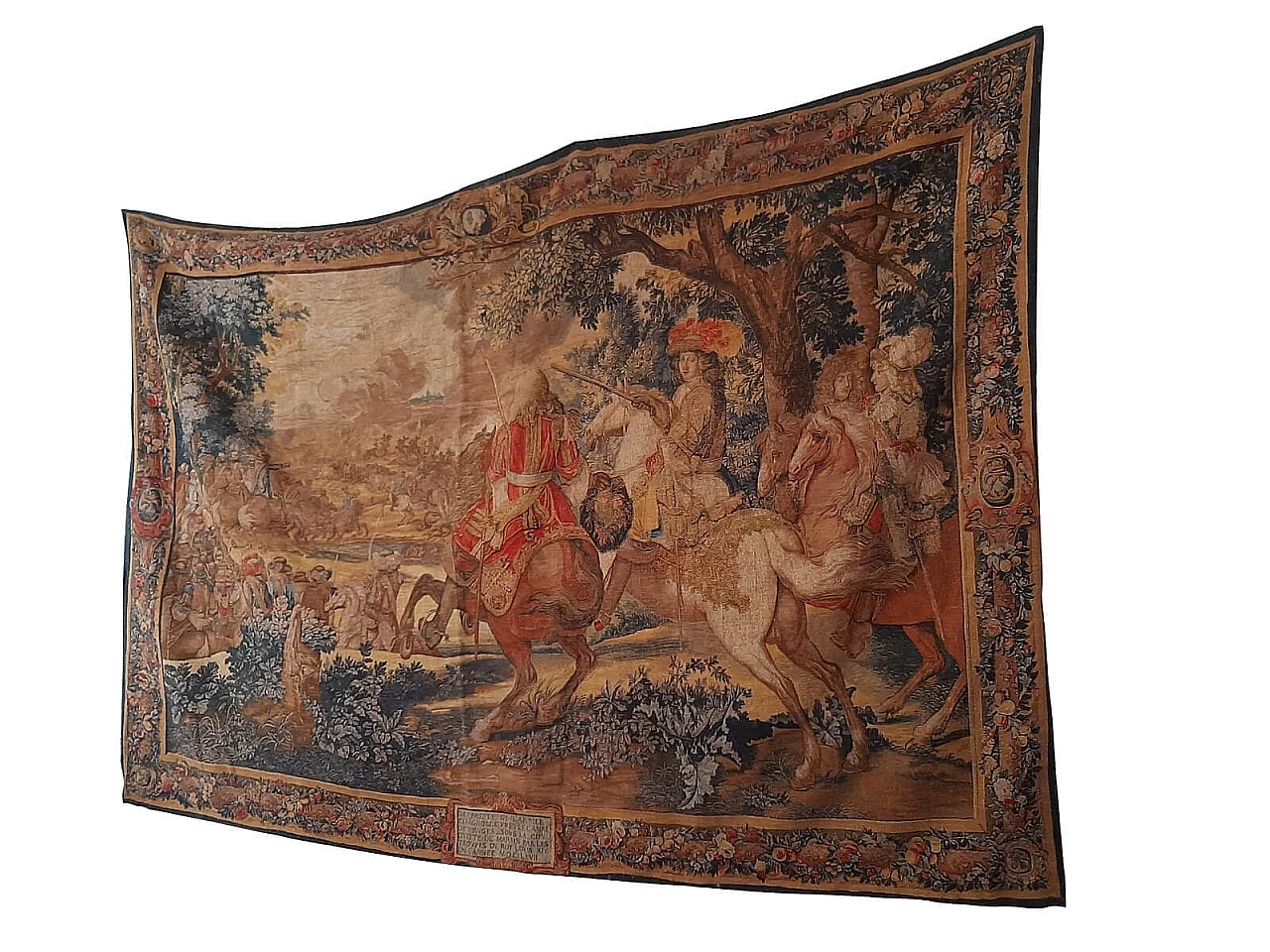 Tapestry with representation of hunting, 30s 1202850