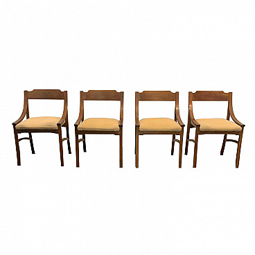 4 Chairs by Ico Parisi, 60s
