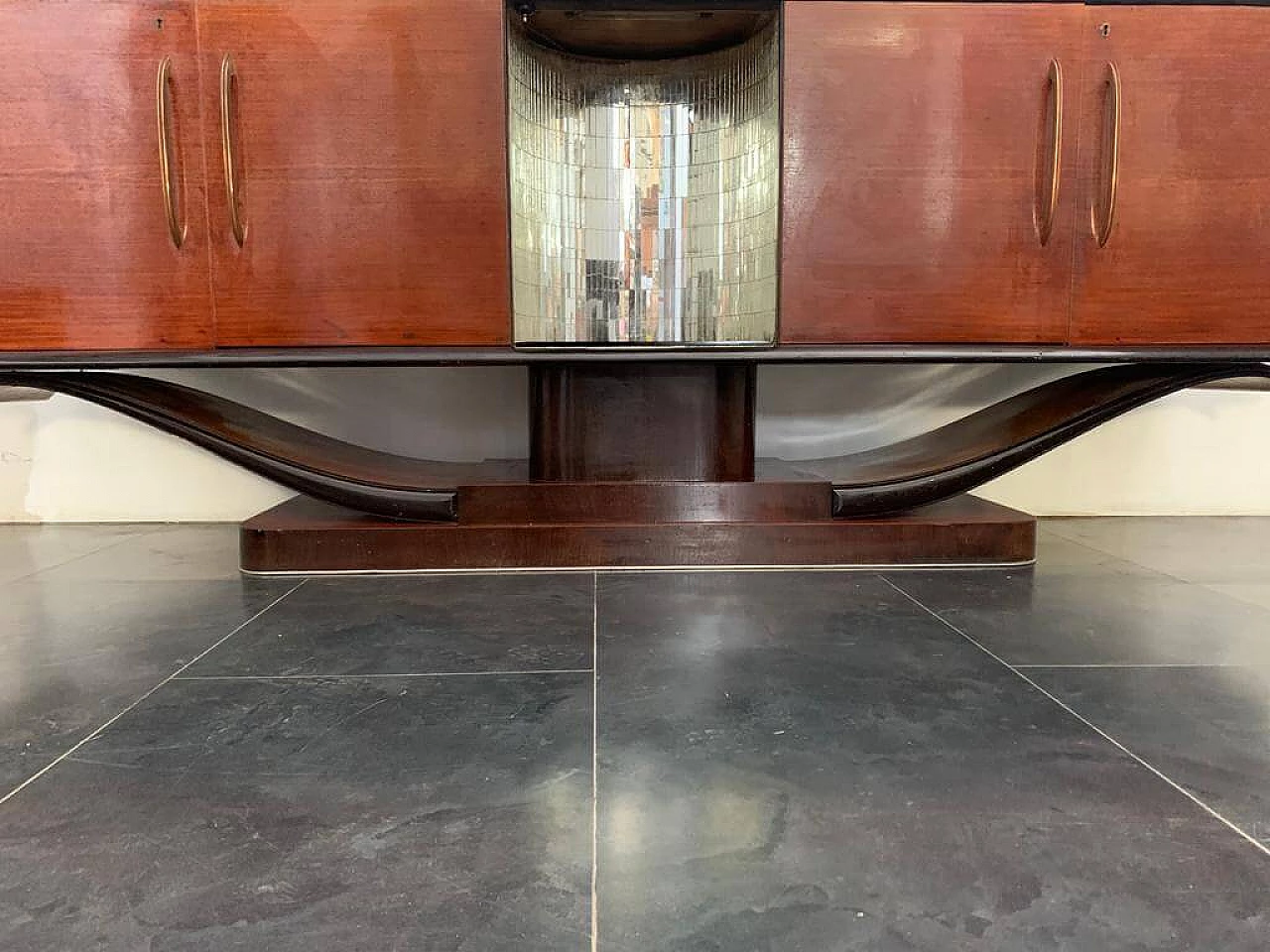 Mahogany sideboard with mirror niche, 1930s 1203032