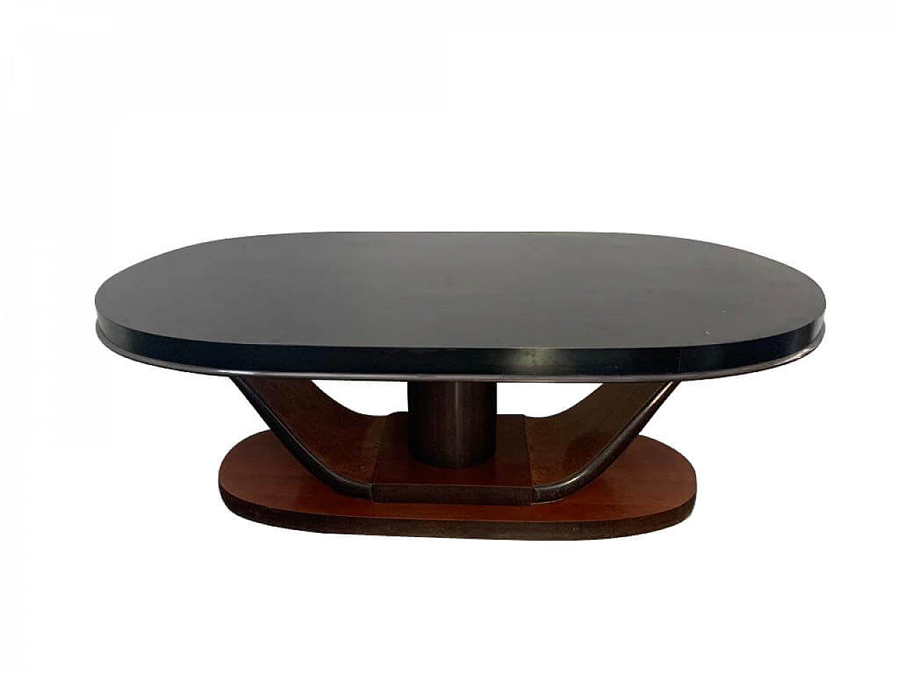 Art Deco mahogany oval dining table, 1920s 1203052