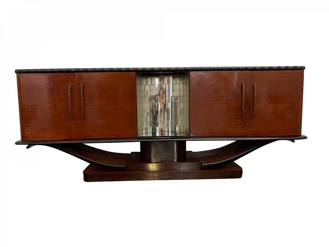 Mahogany sideboard with mirror niche, 1930s 1203054