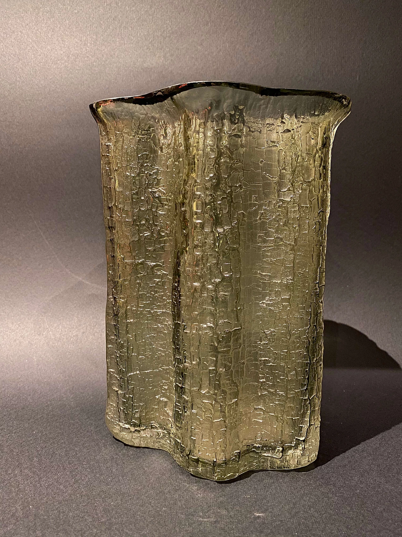 Glass vase by Timo Sarpaneva for Iittala, signed, 1964 1203546