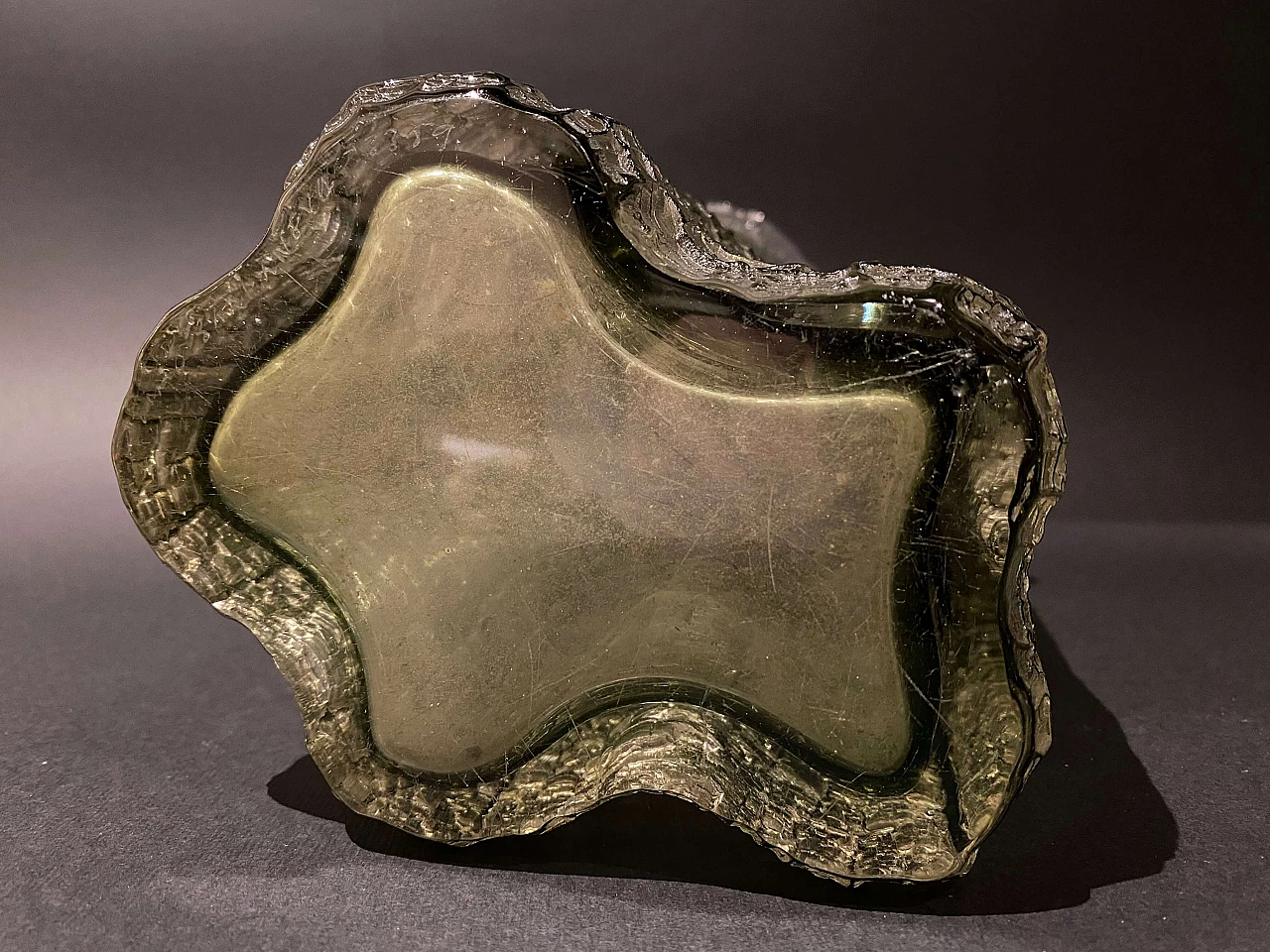 Glass vase by Timo Sarpaneva for Iittala, signed, 1964 1203547