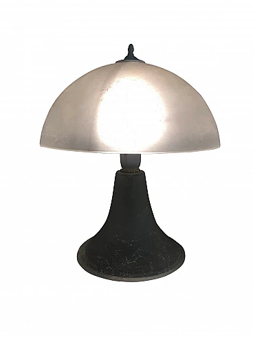 Murano glass table lamp, 70s