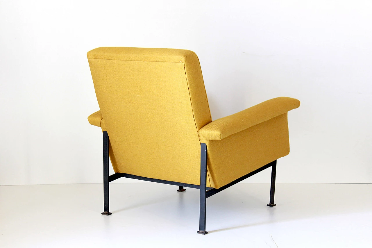 Italian design armchair in yellow, 50s 1204812