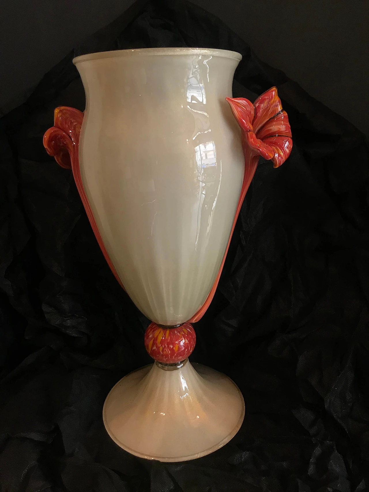 Pair of Murano glass vases, 1940s 1204920