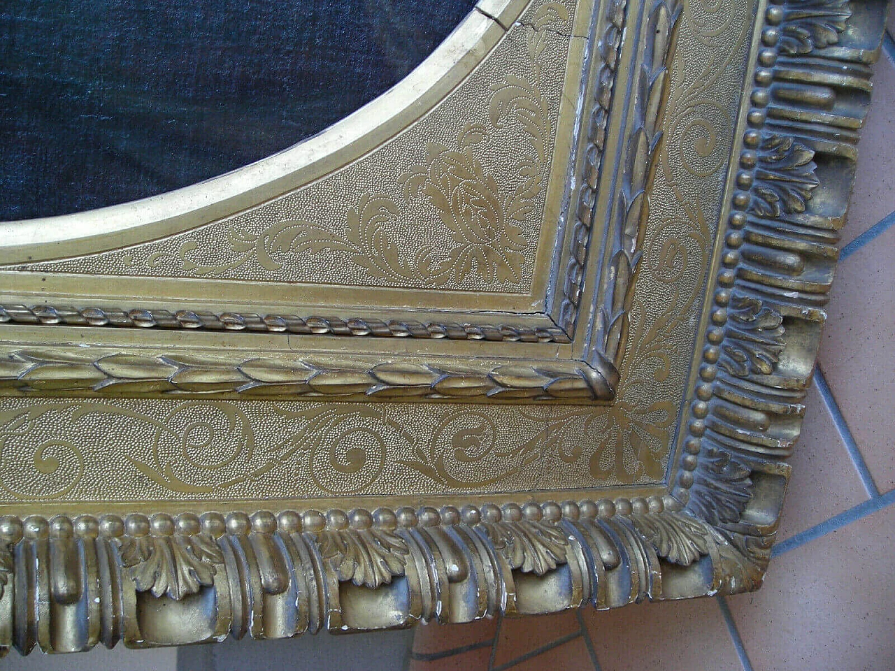 Dipinto olio su tela di Madonna, '700 1205221