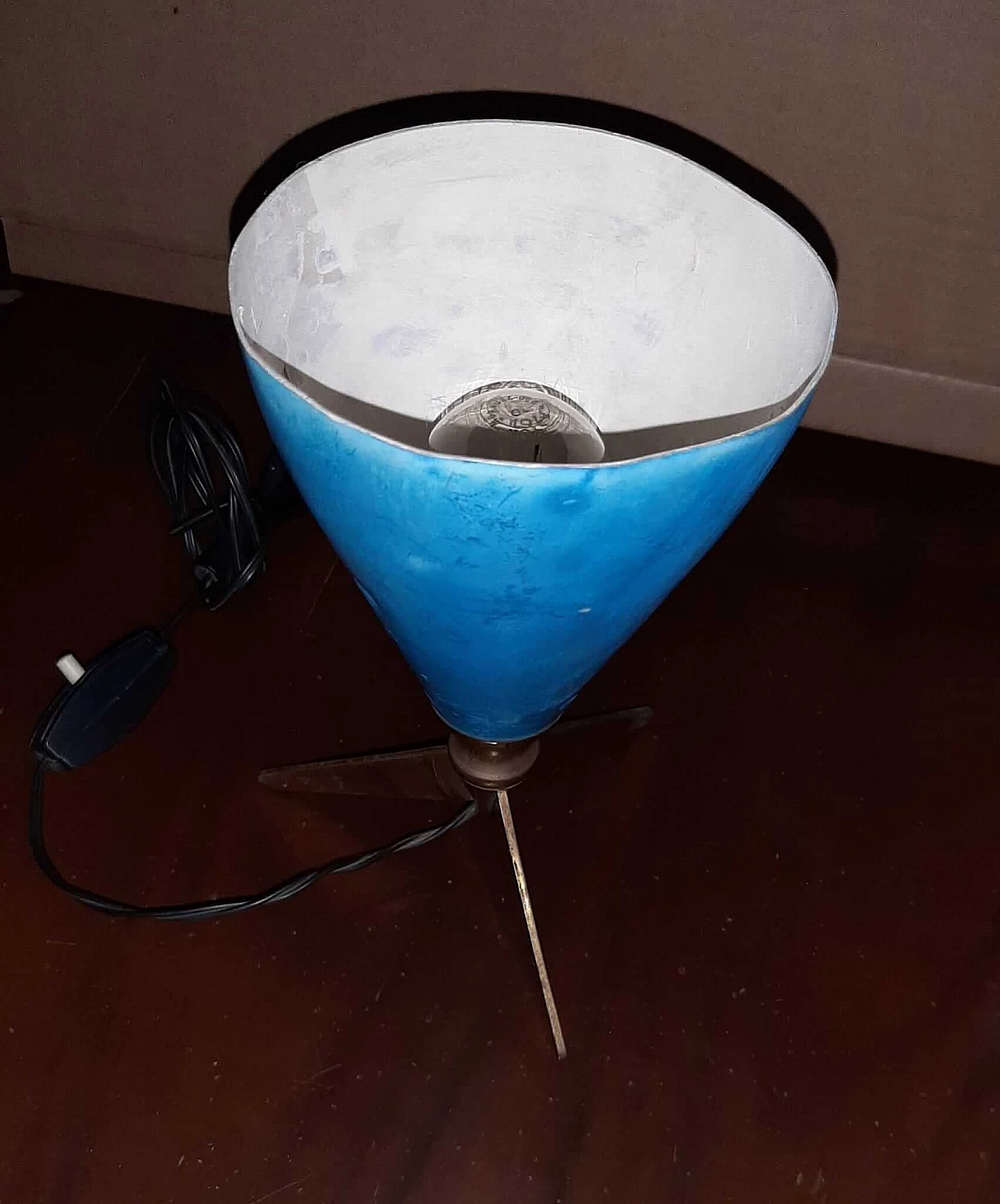 Metal table lamp, 1950s 1205473