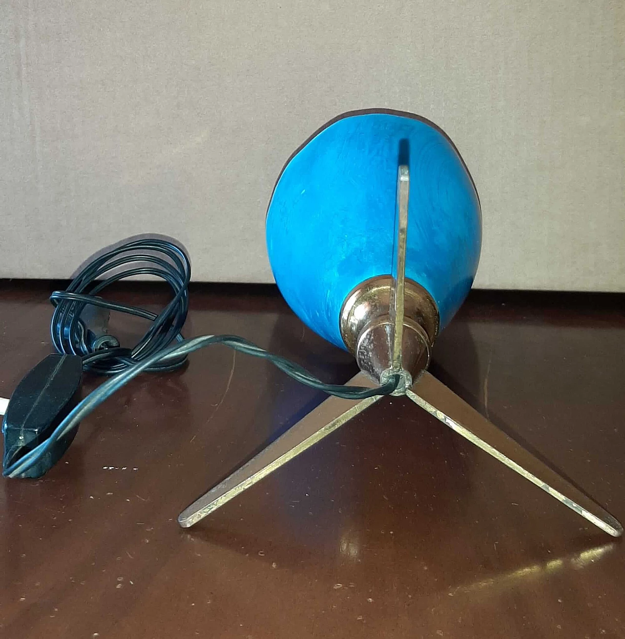 Metal table lamp, 1950s 1205474